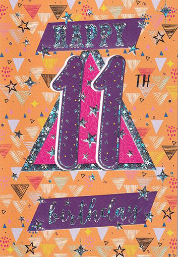 Picture of 11TH BIRTHDAY CARD